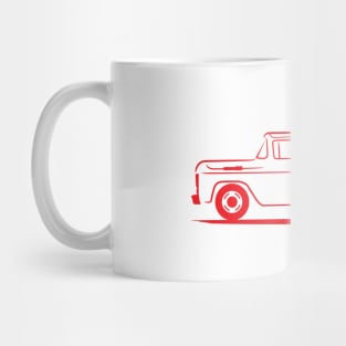 1960 Ford F 150 Red Mug